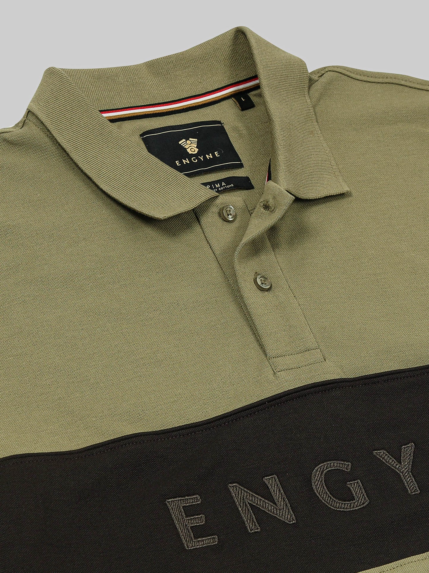 Olive polo tshirt for men