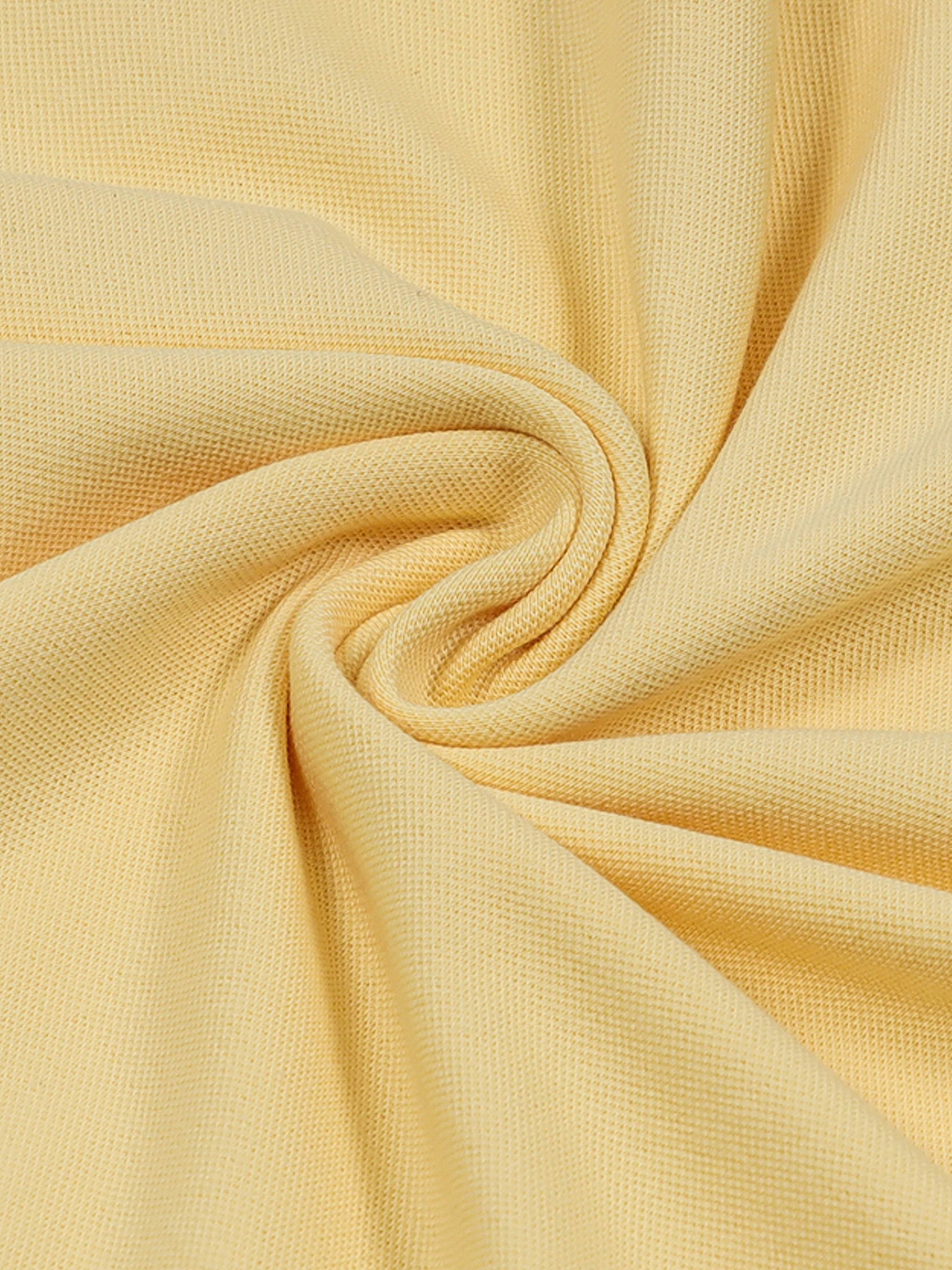 Yellow polo tshirt for men