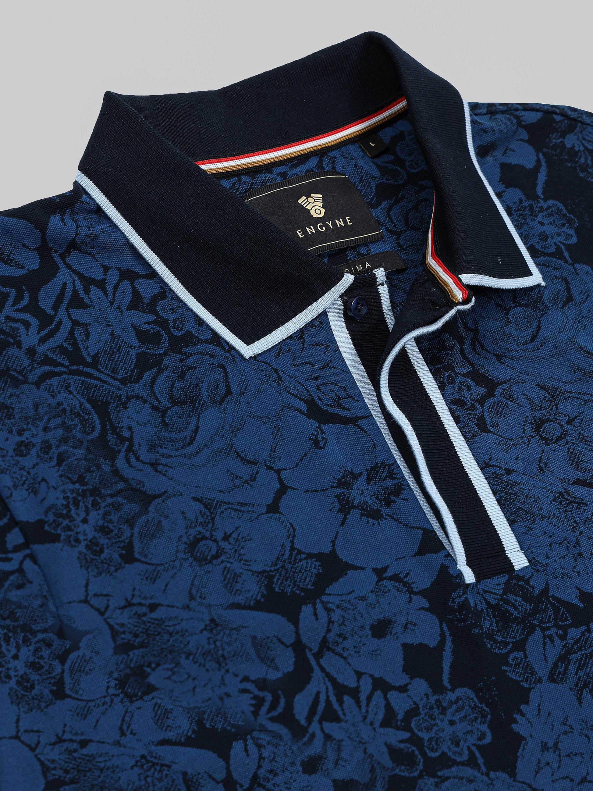 blue polo tshirt for men