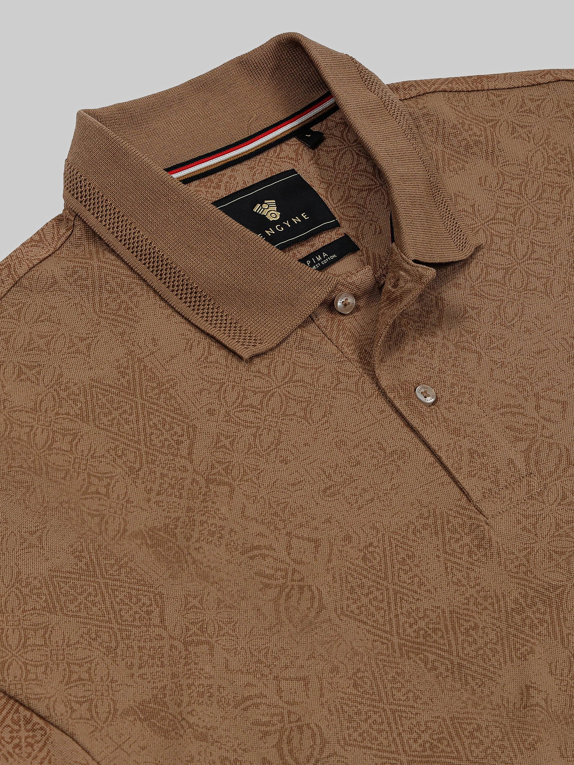 Khaki polo tshirt for men