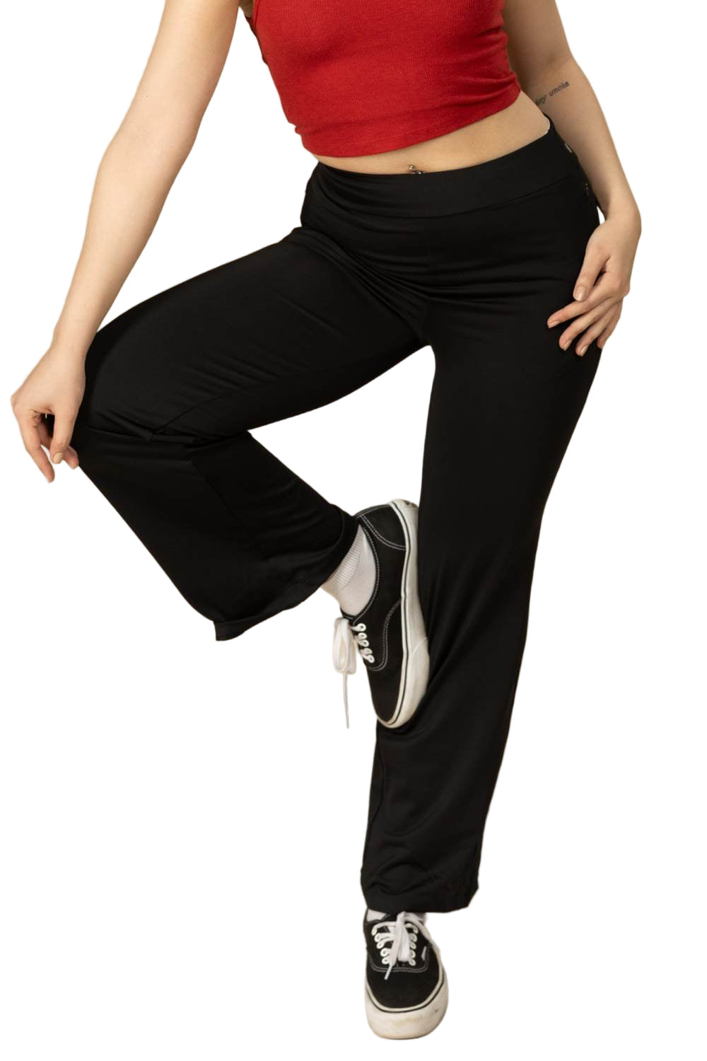 Carbon Straight Pants (Carbon Black)