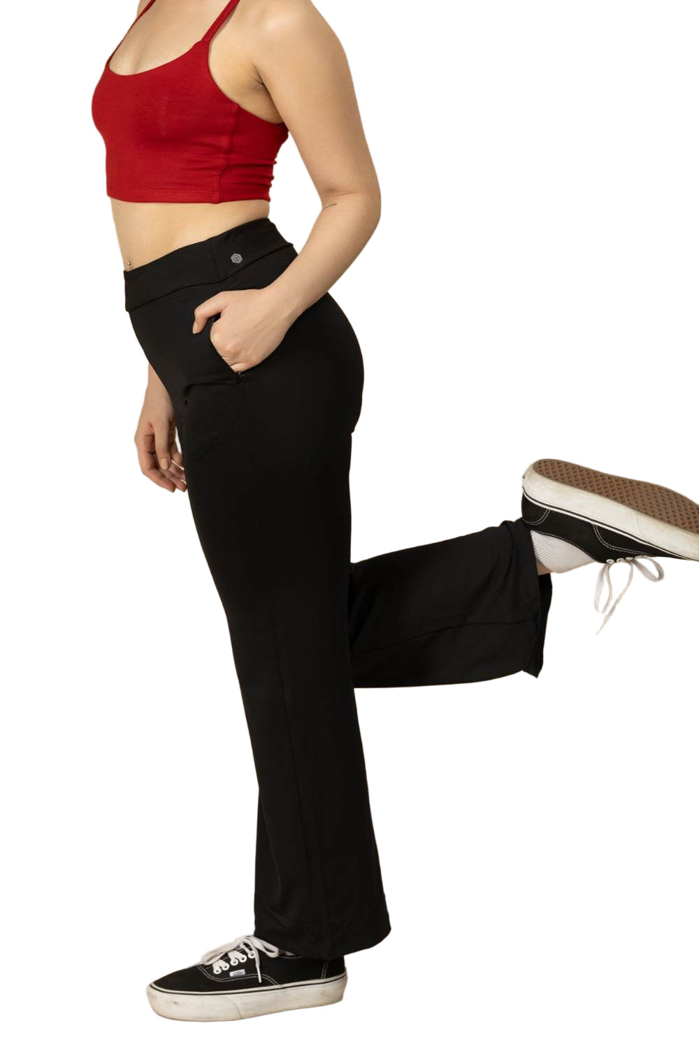 Carbon Straight Pants (Carbon Black)