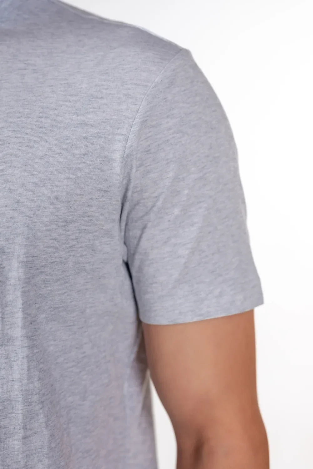 Carbon Heavyweight T-Shirt – Sorona™ (Light Grey Melange)