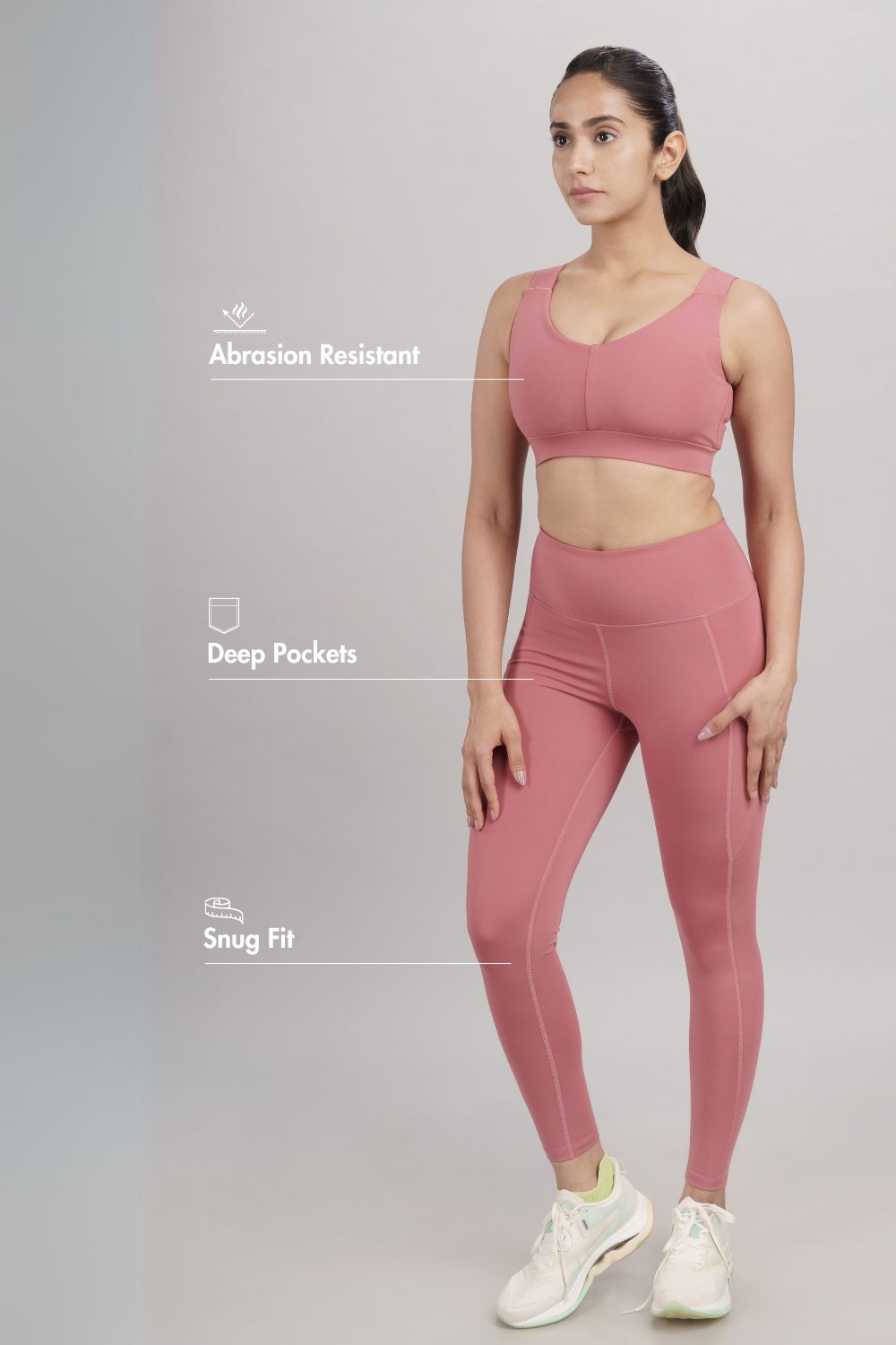 Recycled Polyester Set (Mauve Wood)