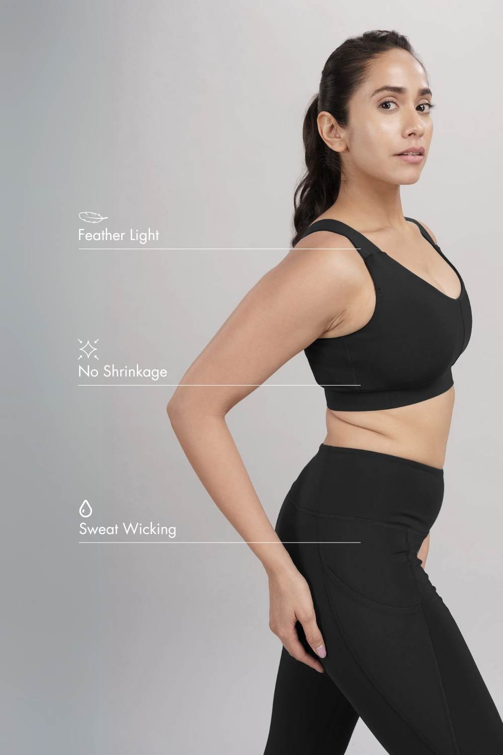 Recycled Polyester Set (Carbon Black)