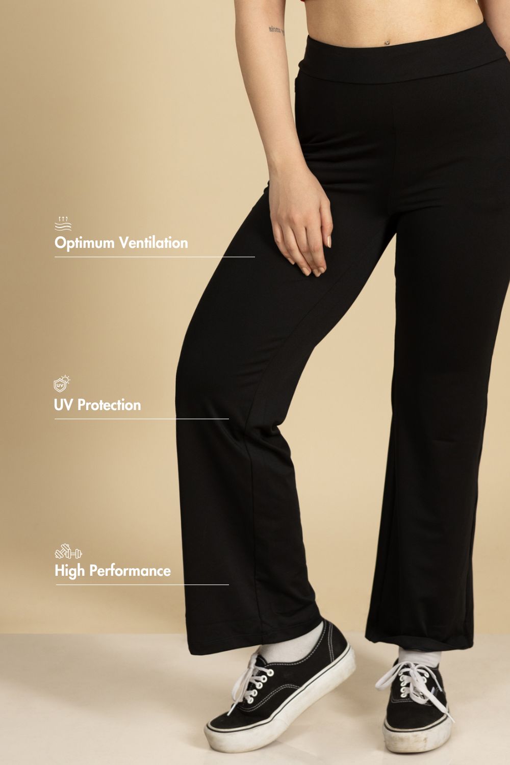 Carbon Straight Pants (Carbon Black)