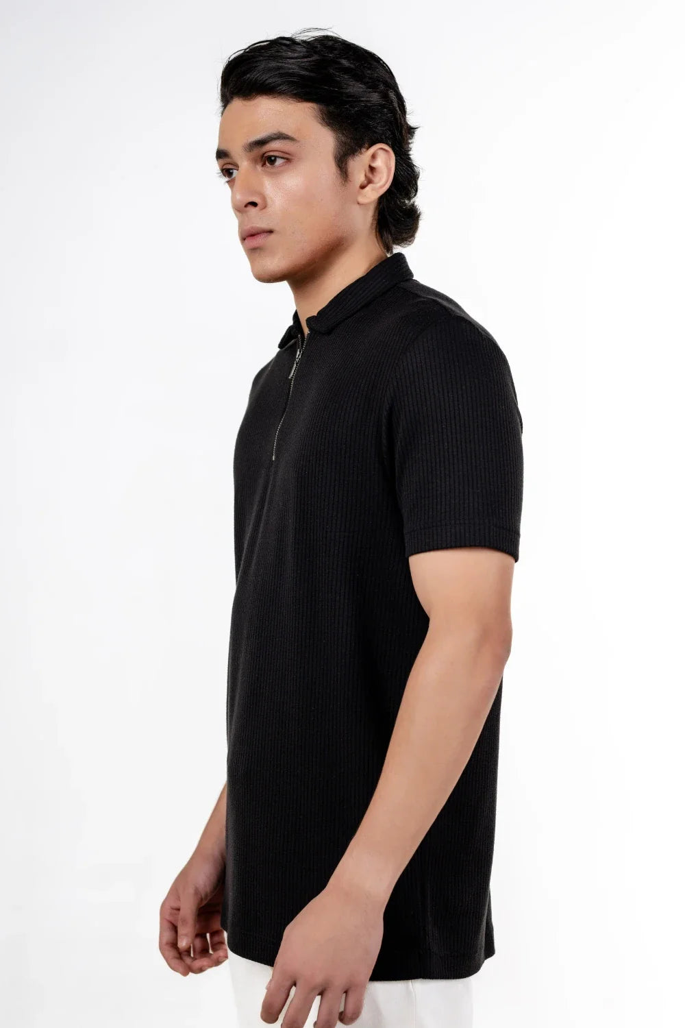 TENCEL™ POLO (Carbon Black)