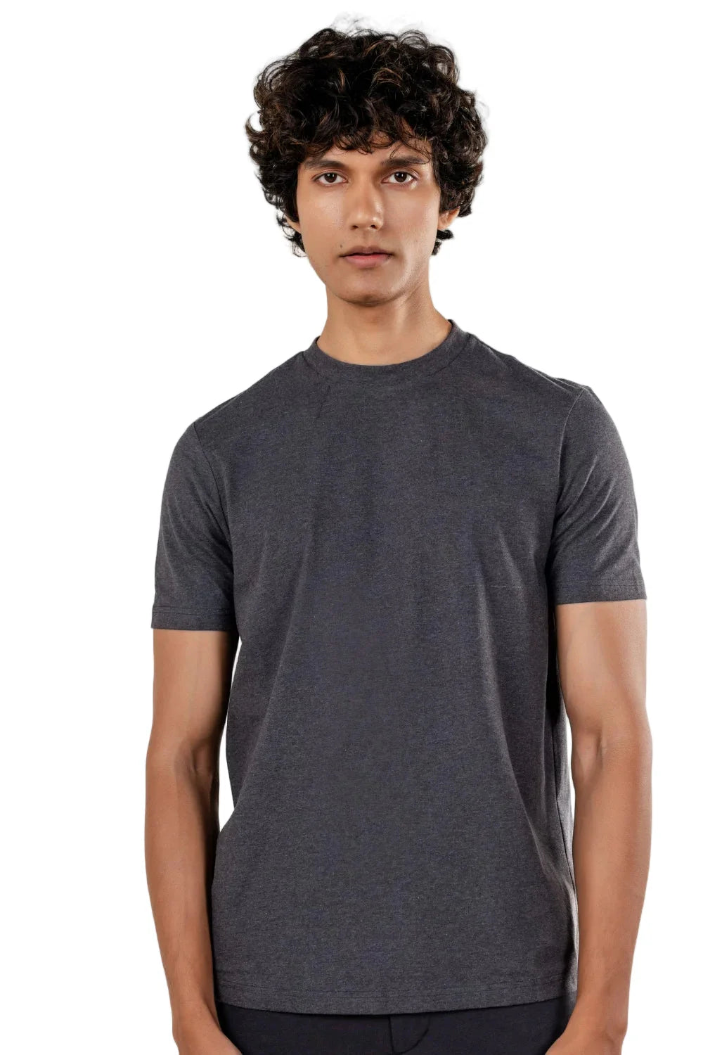 Carbon Heavyweight T-Shirt – Sorona™ (Charcoal Melange)