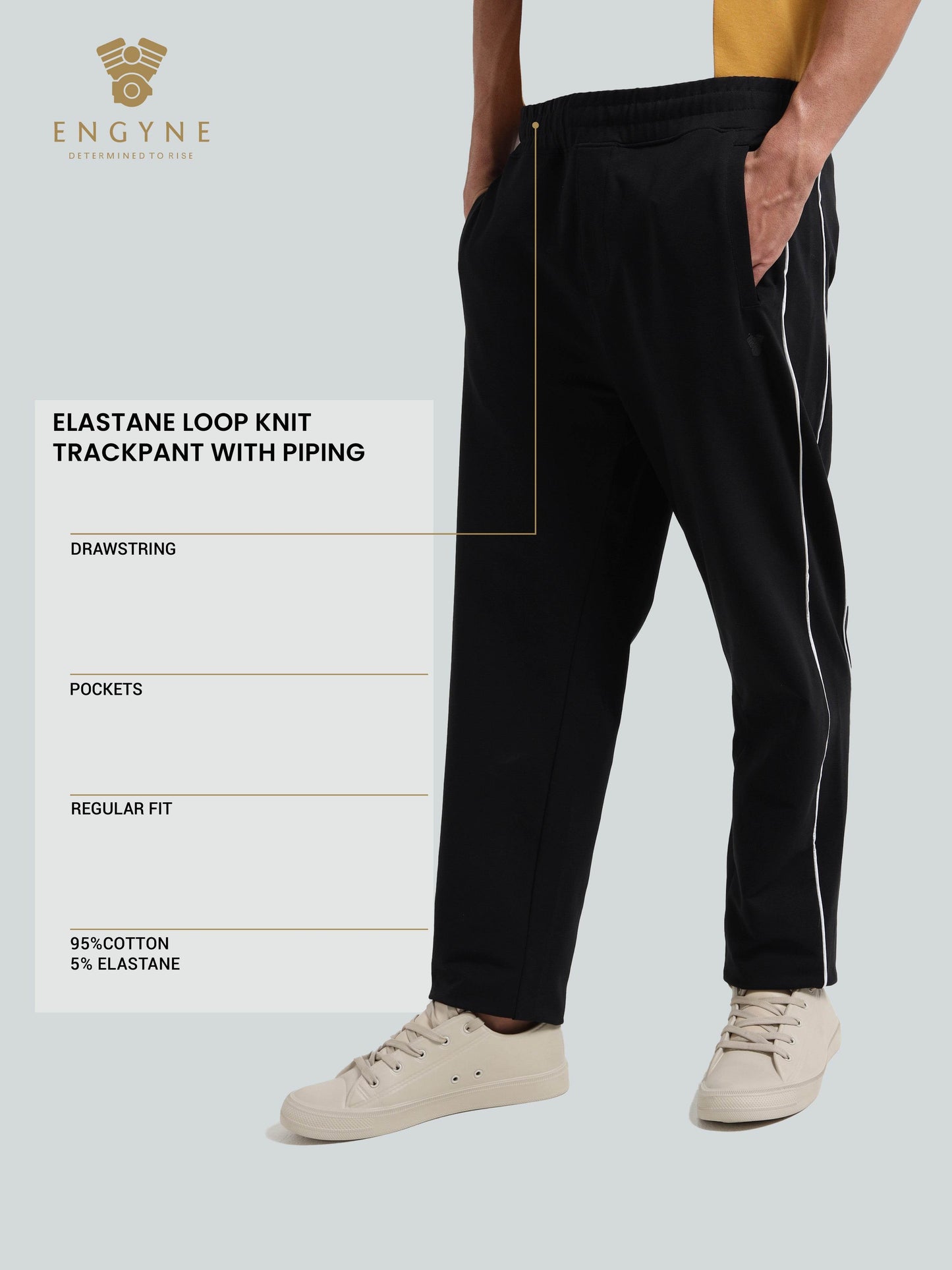 Black Track Pants