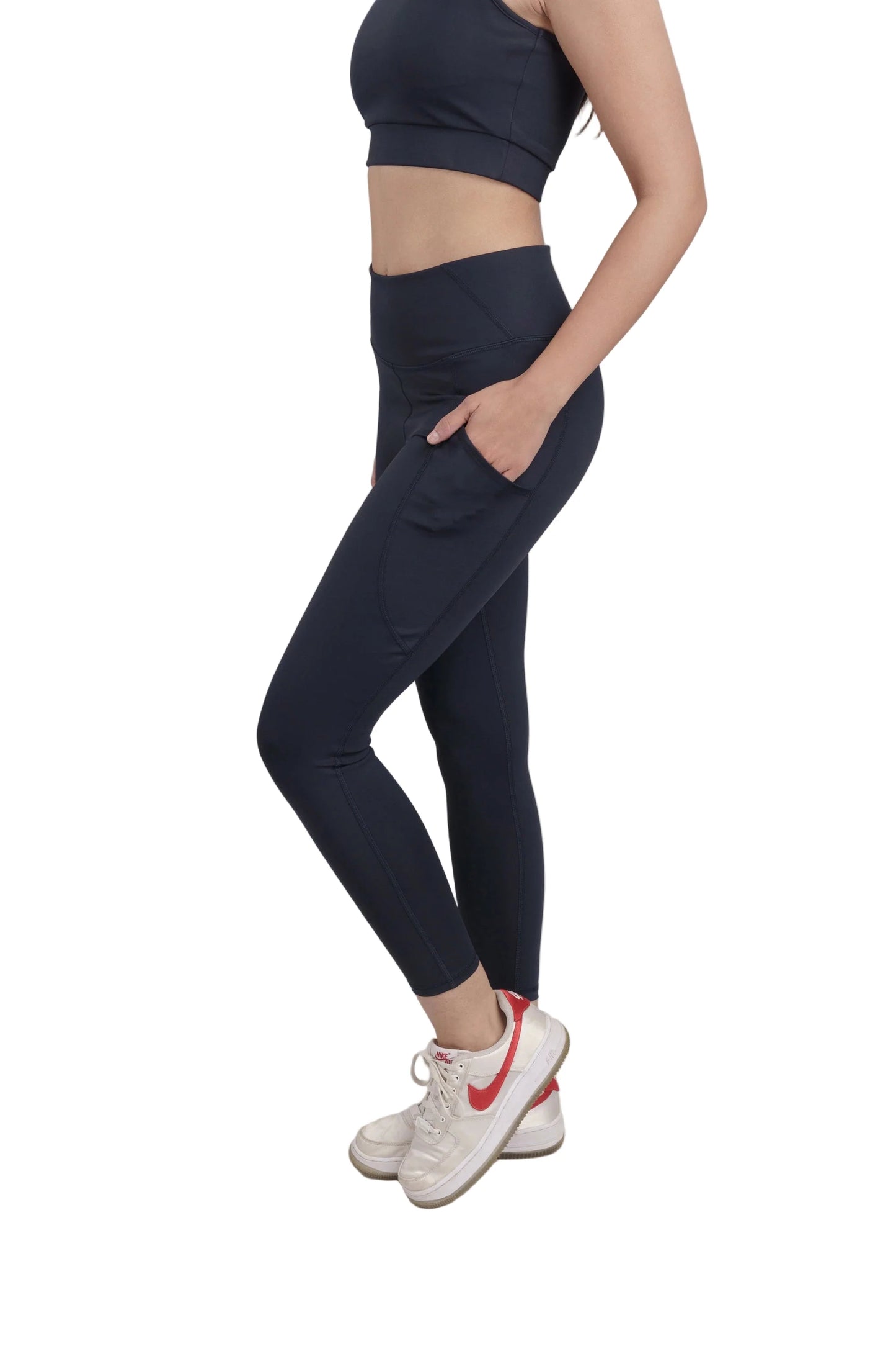 Recycled Nylon Set  (Midnight Navy)