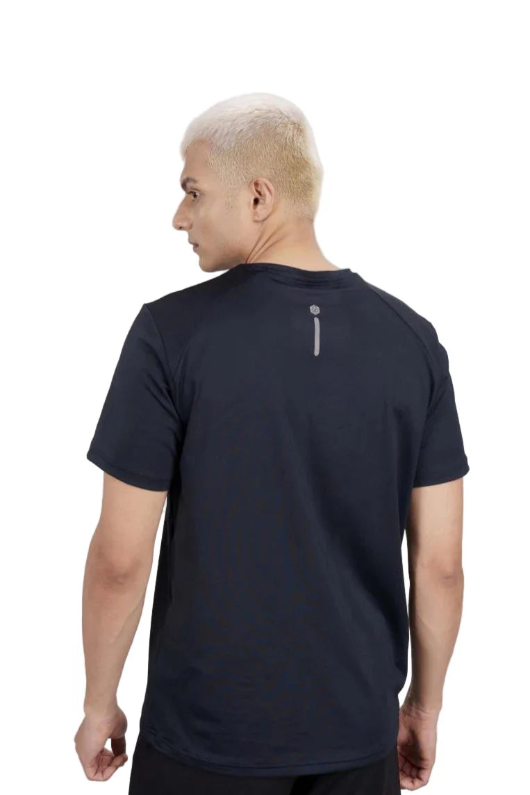 Men’s Bio Sports T-Shirt – EcoCiclo™ Biodegradable Polyester (Midnight Navy)