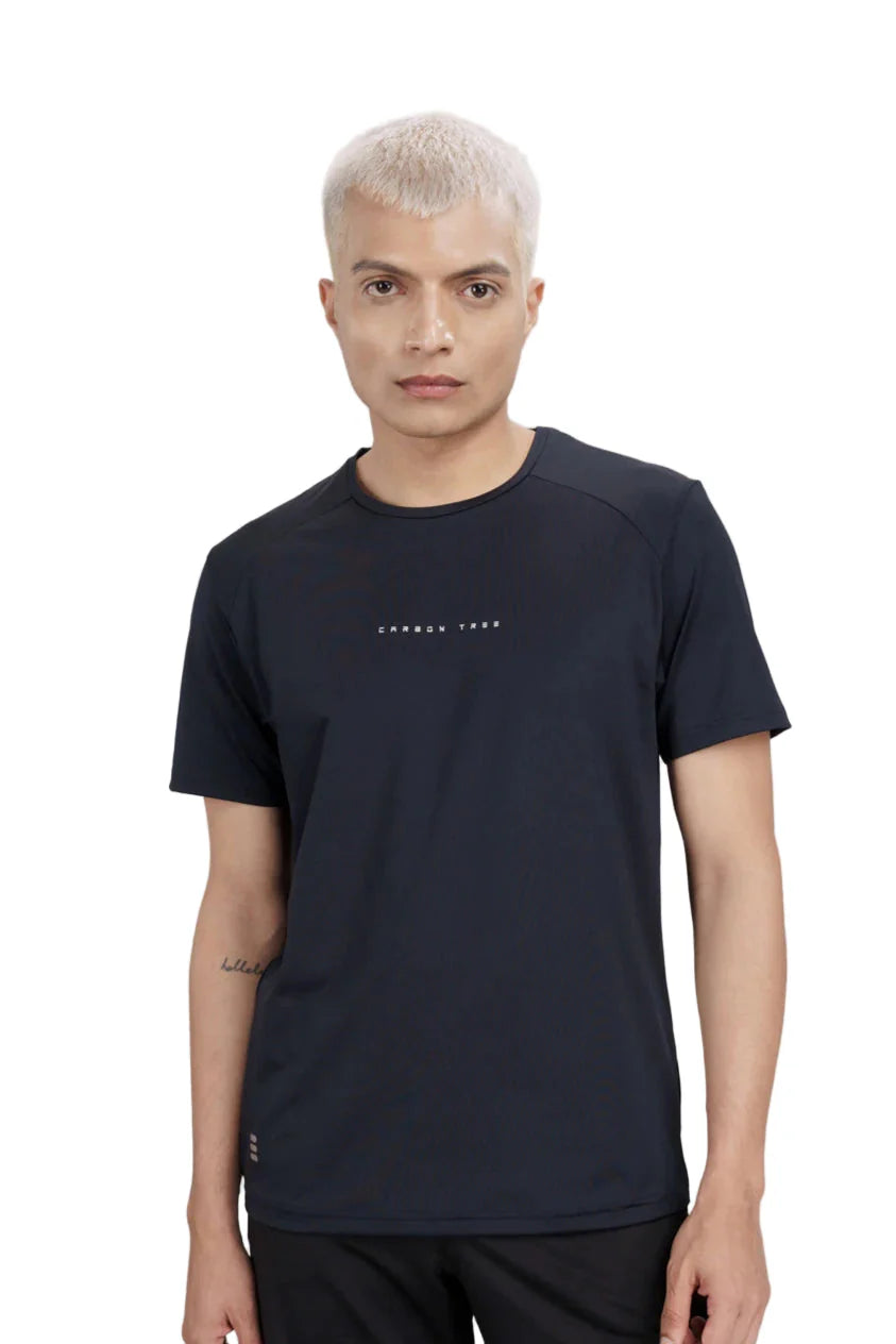 Men’s Bio Sports T-Shirt – EcoCiclo™ Biodegradable Polyester (Midnight Navy)