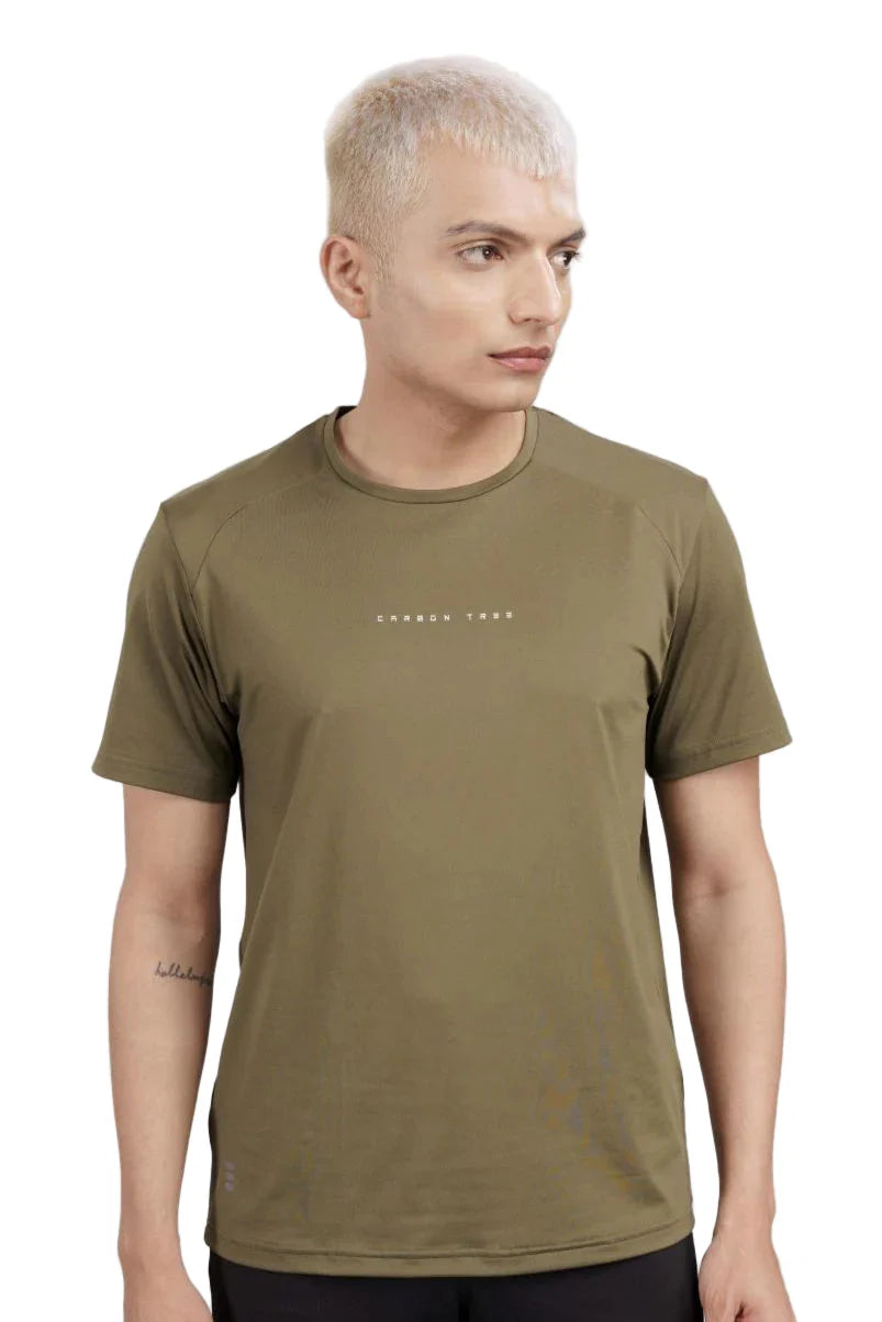 Men’s Bio Sports T-Shirt – EcoCiclo™ Biodegradable Polyester (Sage Green)