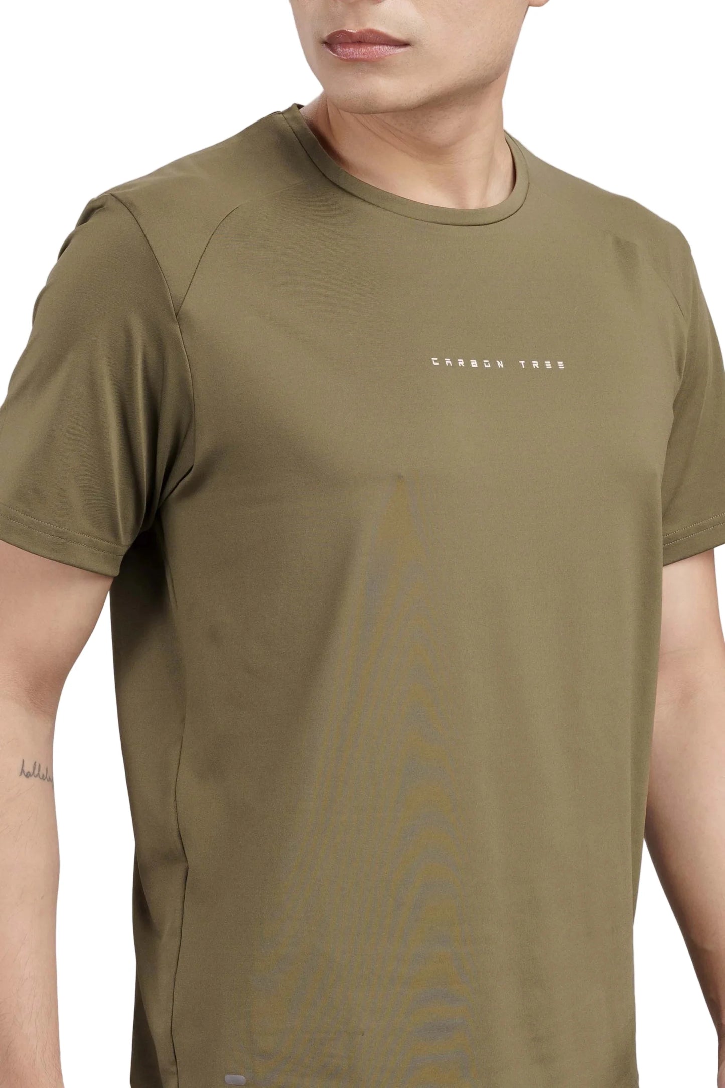 Men’s Bio Sports T-Shirt – EcoCiclo™ Biodegradable Polyester (Sage Green)