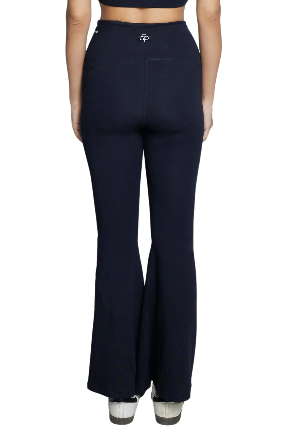 Organic Cotton Flare Pant (Carbon Black)