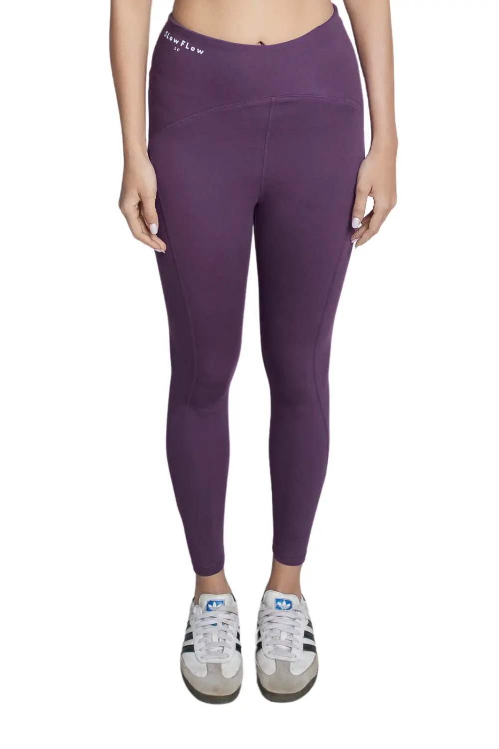 Organic Cotton Legging (Plum)