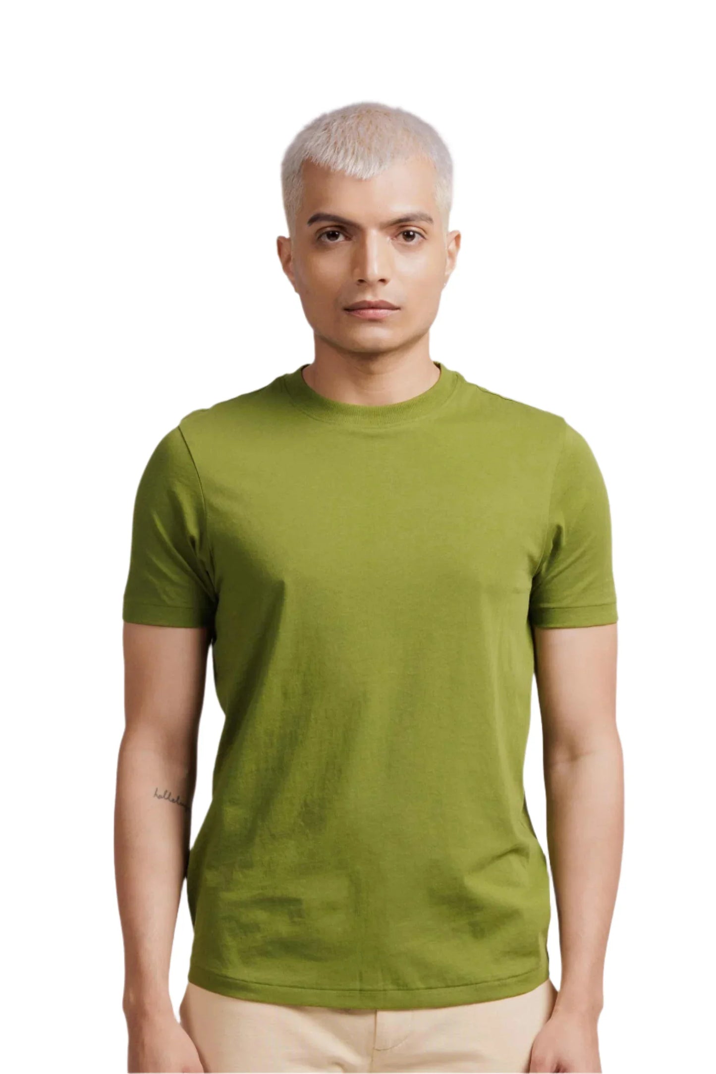 Carbon Lightweight T-Shirt – Organic Cotton (Moss Green)