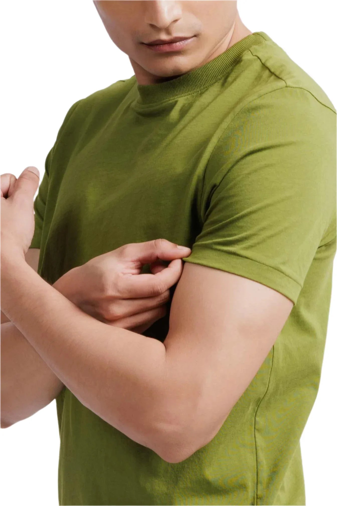 Carbon Lightweight T-Shirt – Organic Cotton (Moss Green)