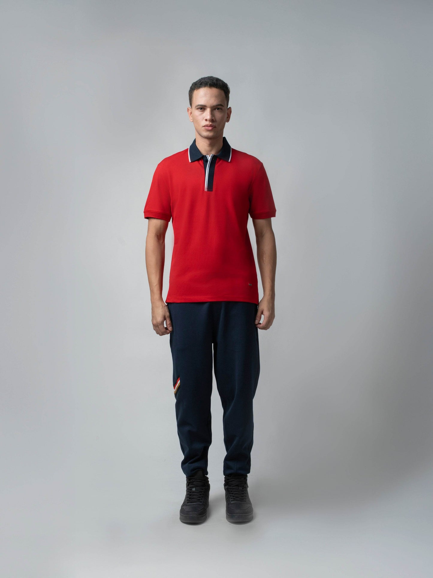 Red polo tshirt for men