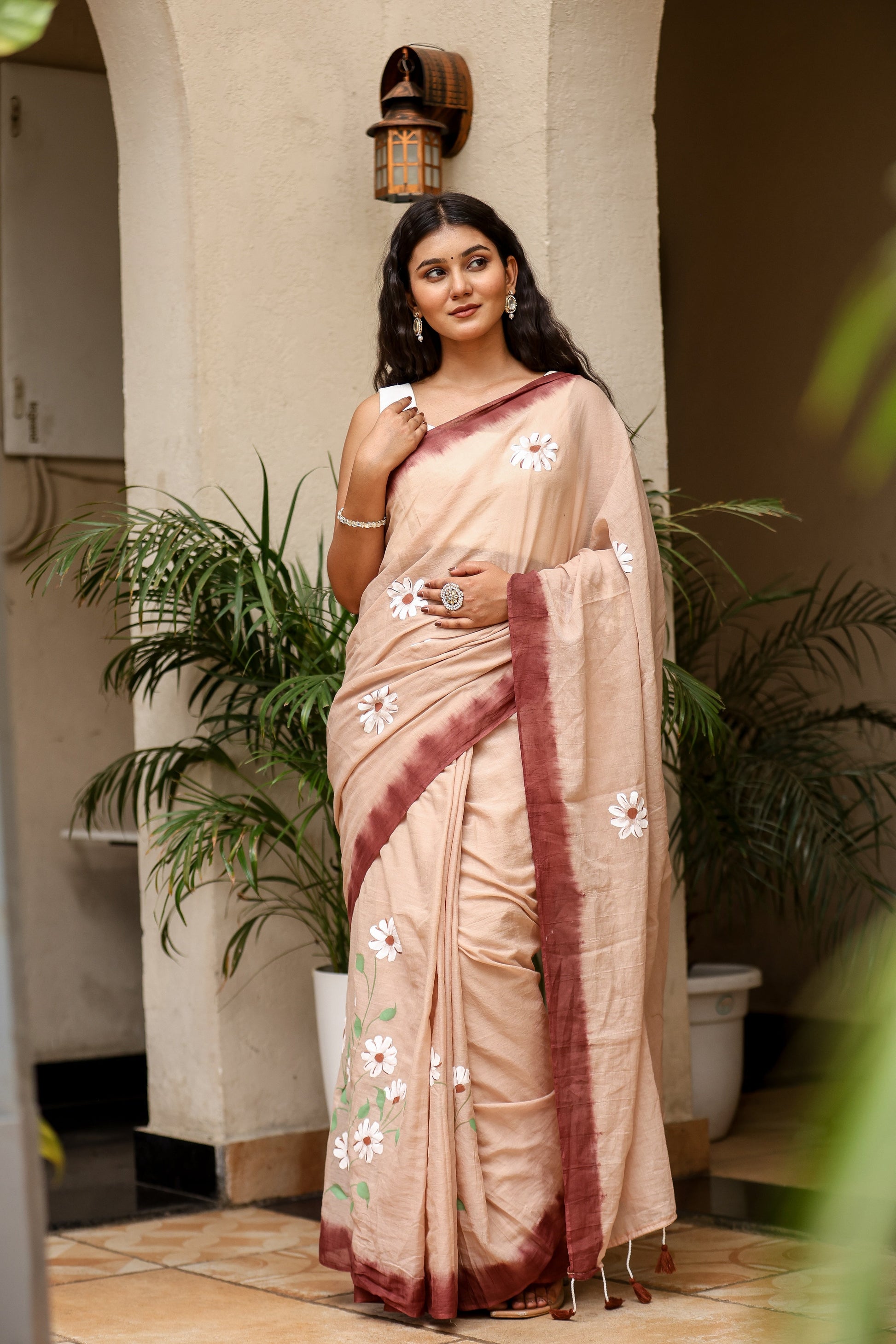 Elegant Stylera Malmal Saree with Designer Border perfect for festive occasions. Buy malmal saree with designer border.
