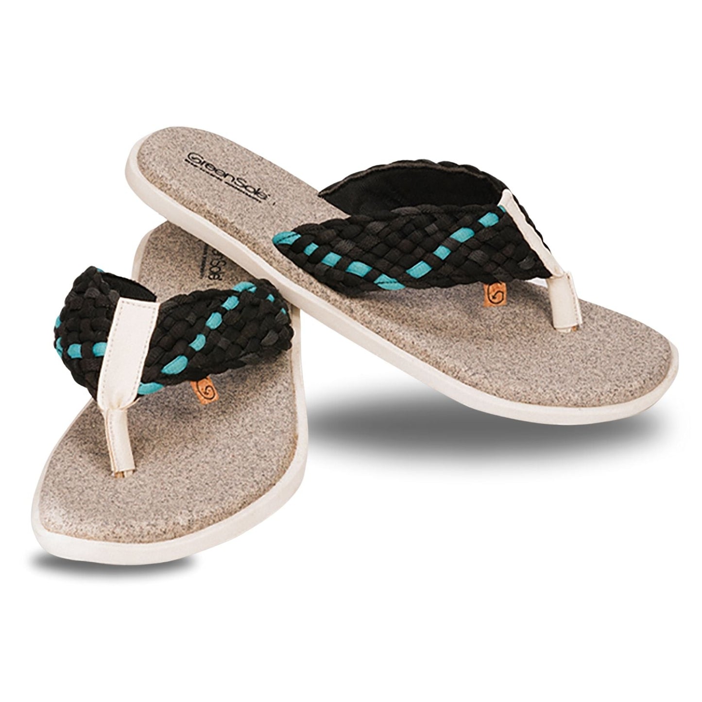 Stylera casual beach sandals for men with woven straps and comfortable footbed