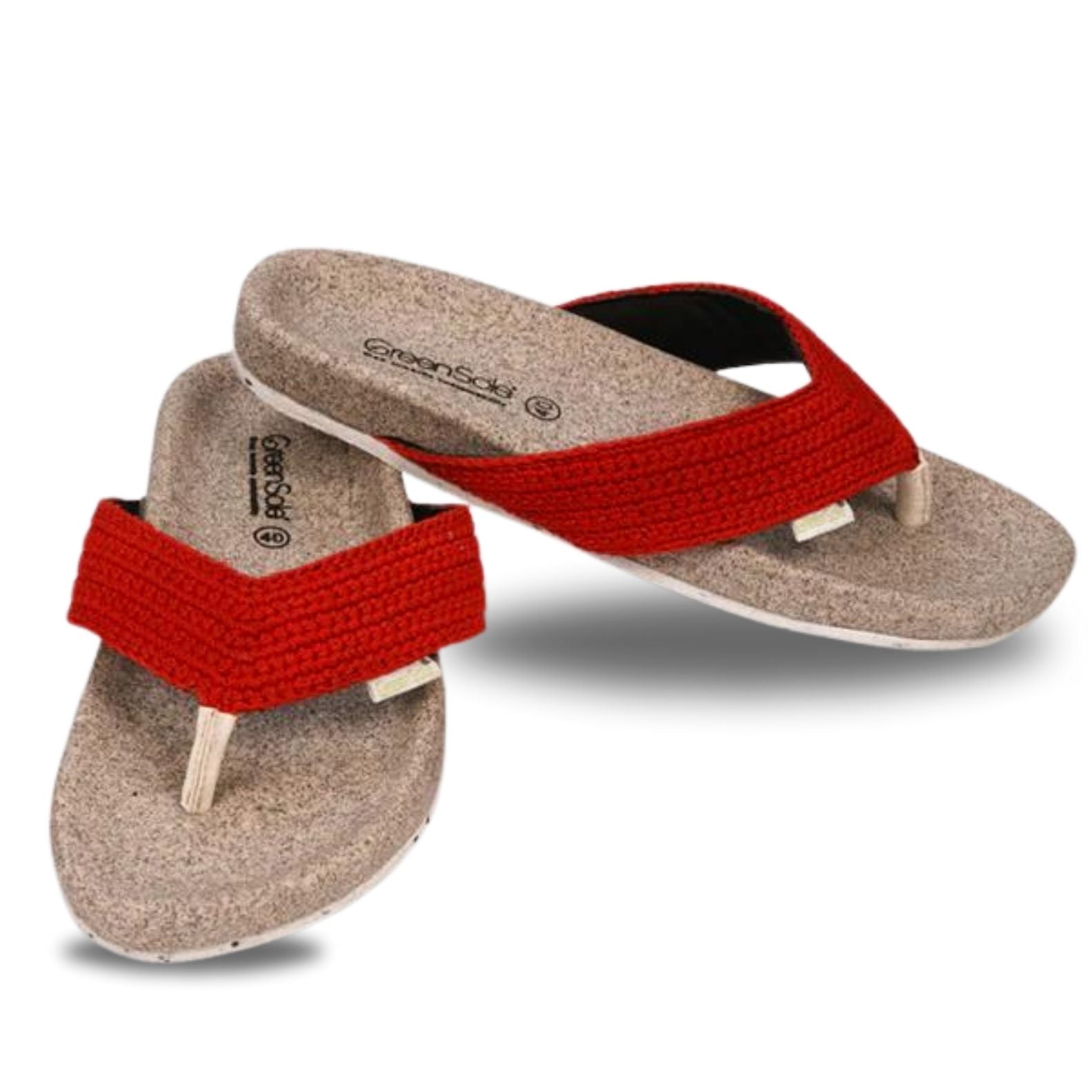Cherry crush flip flops for ladies with comfortable design and stylish red straps