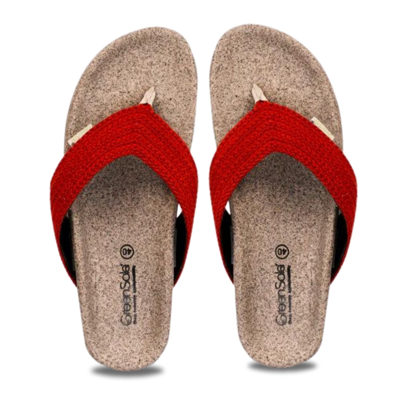 Cherry crush flip flops for ladies with comfortable strap design and cushioned footbed