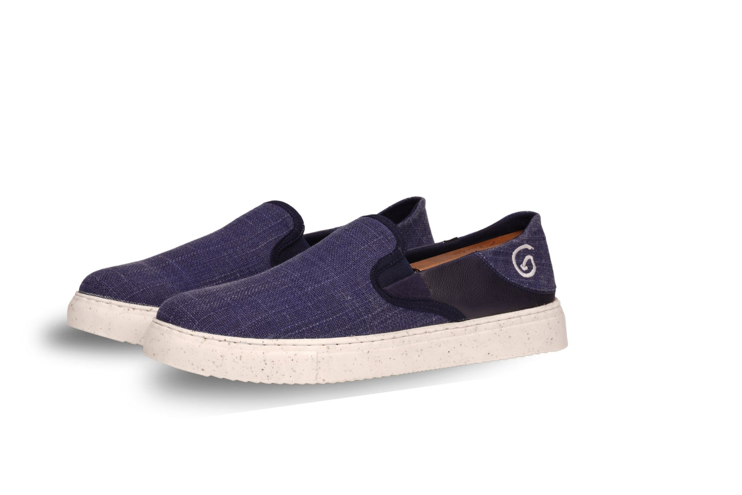 Stylera comfortable men’s loafers for daily wear in navy blue with a casual slip-on design