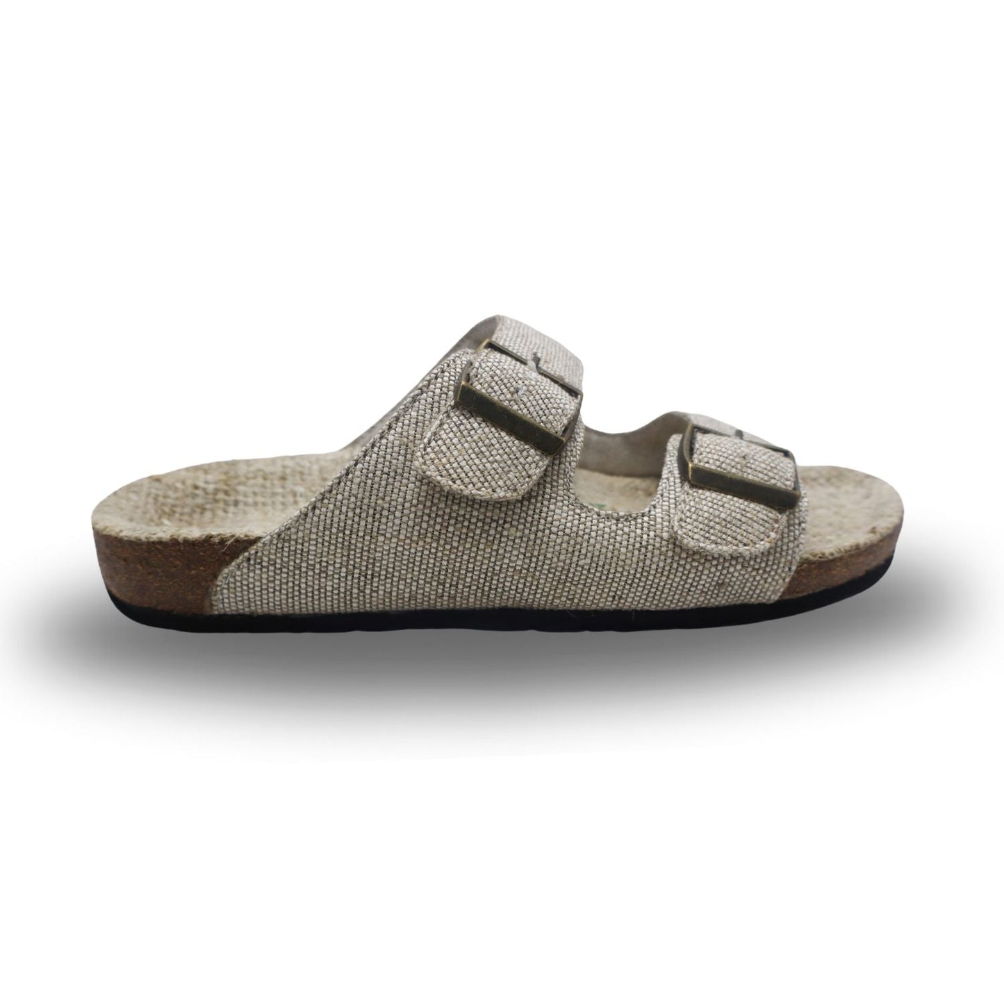 Stylera eco-friendly men's footwear sandals with dual adjustable buckles for comfort
