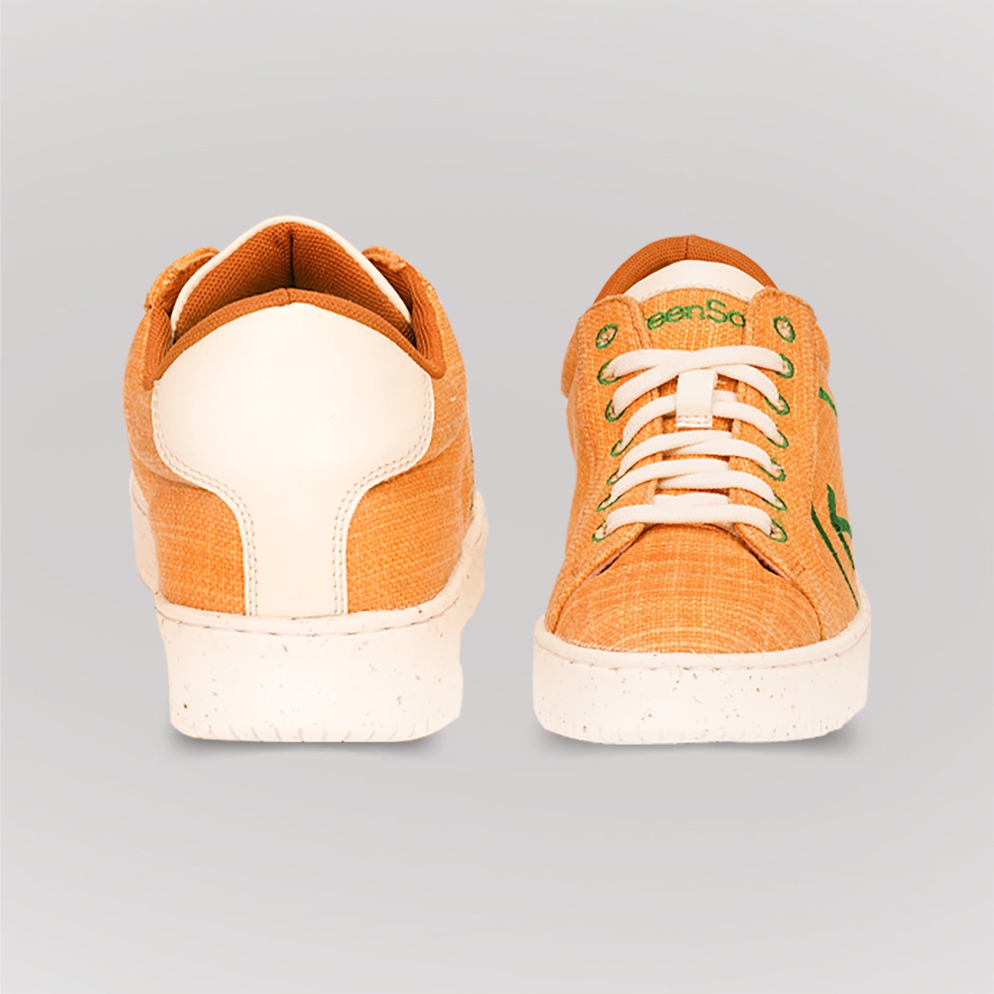 Fashionable yellow casual sneakers from Stylera with a stylish design and comfortable fit