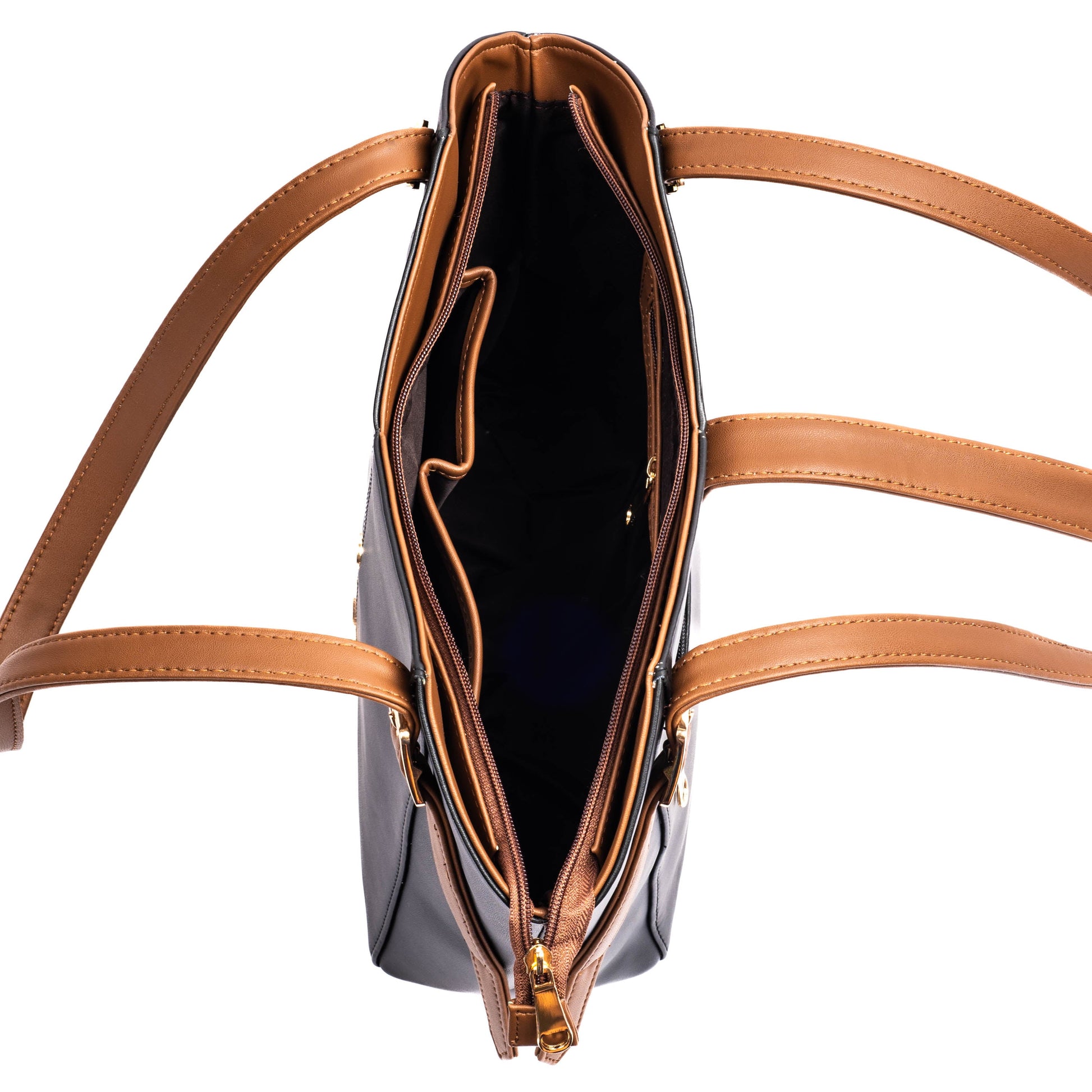 Elara Tote Bag by Stylera featuring a spacious interior, perfect for stylish everyday tote purse use