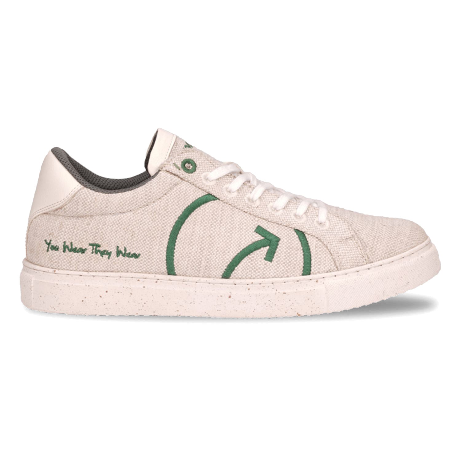 Stylera sustainable casual shoes for women in light gray with eco-friendly design