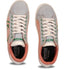 Sustainable casual sneakers for women in light blue and peach with eco-friendly materials from Stylera