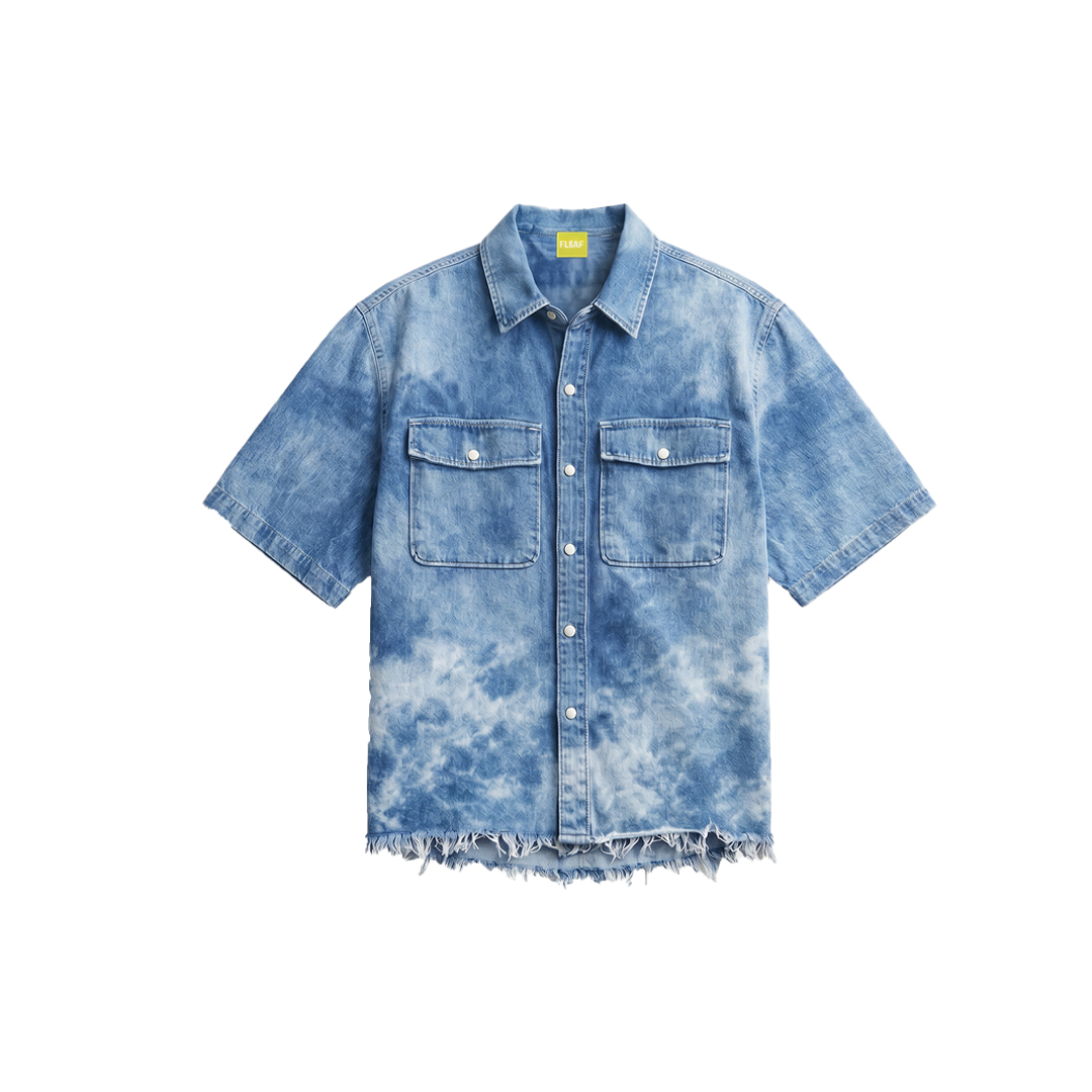 FLYAF Denim Yoke Rebel Shirt for men at Stylera