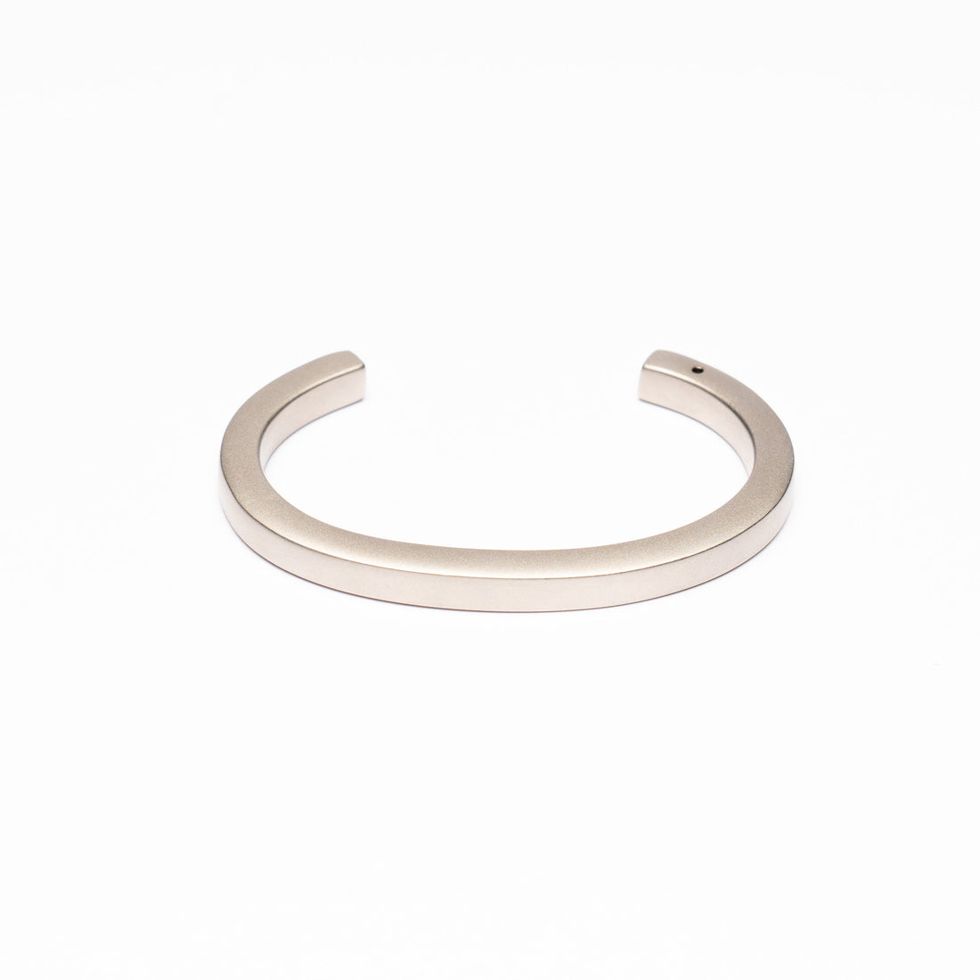 Zach Sqr Cuff satin silver bracelet — Bhai Dooj gift for brother 2026