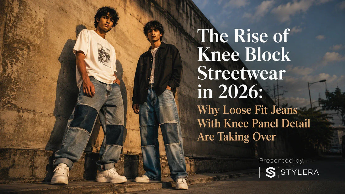 The Rise of Knee Block Streetwear in 2026: Why Loose Fit Jeans With Knee Panel Detail Are Taking Over