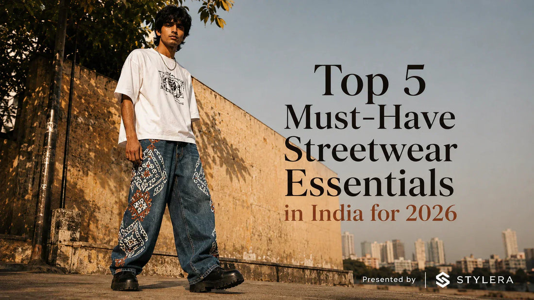 Top 5 Must-Have Streetwear Essentials in India for 2026