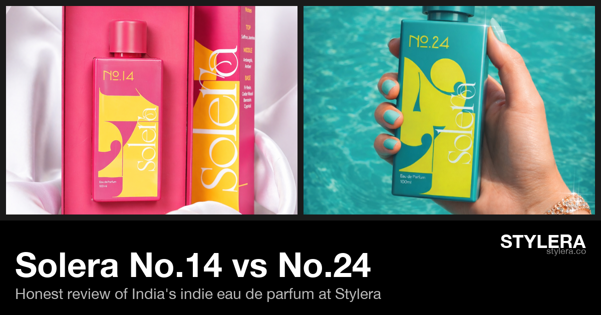 Solera No.14 vs No.24 — Eau de Parfum Review at Stylera India
