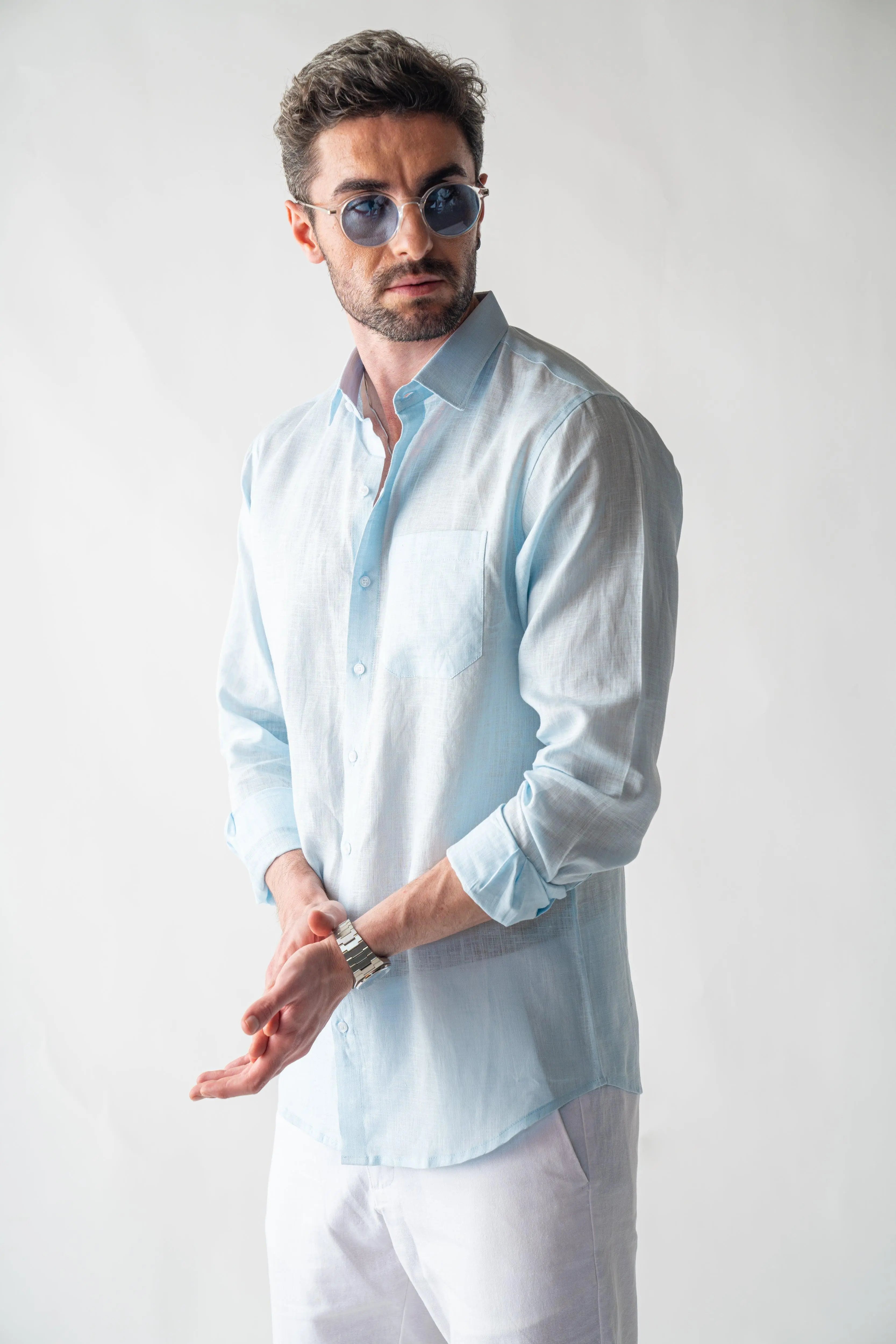 Men's linen casual shirt from Vellure at Stylera — best men's casual shirts India 2026