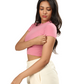 Bamboo Crop Top (Wild Rose)