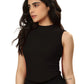 Highneck Tank (Carbon Black)