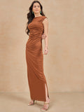 Ruched Maxi Dress