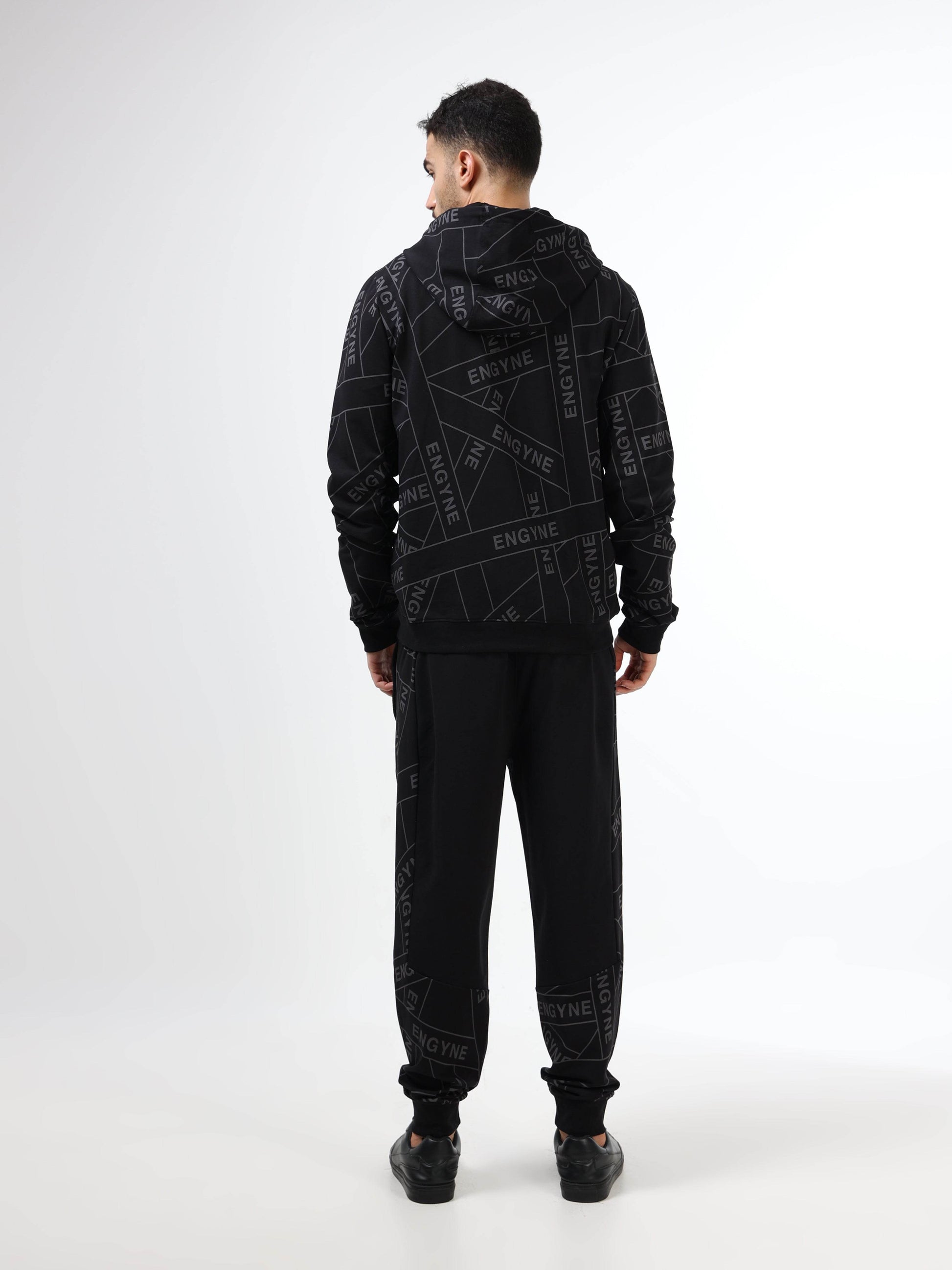 Men’s black hoodie