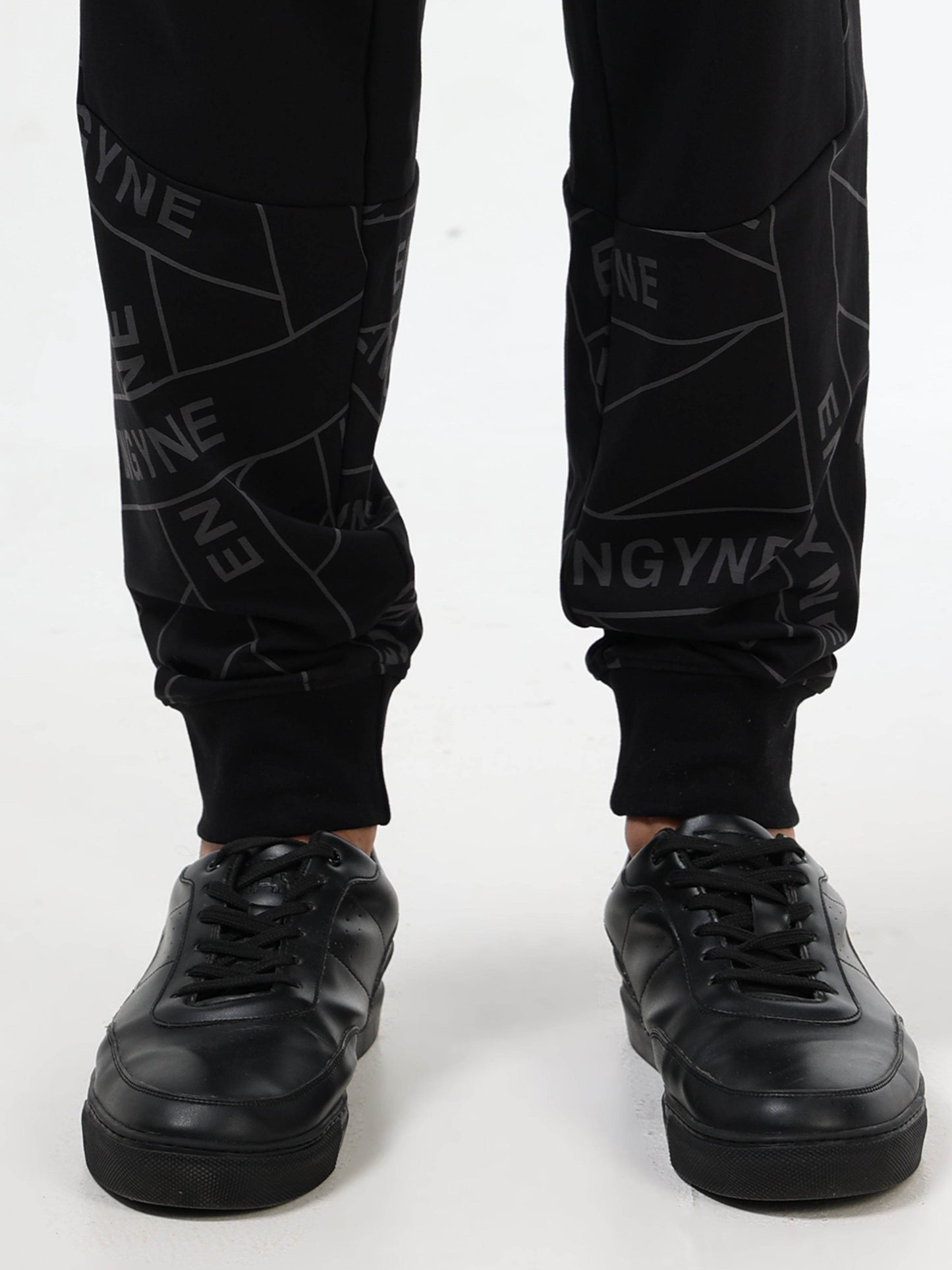 Men’s black joggers