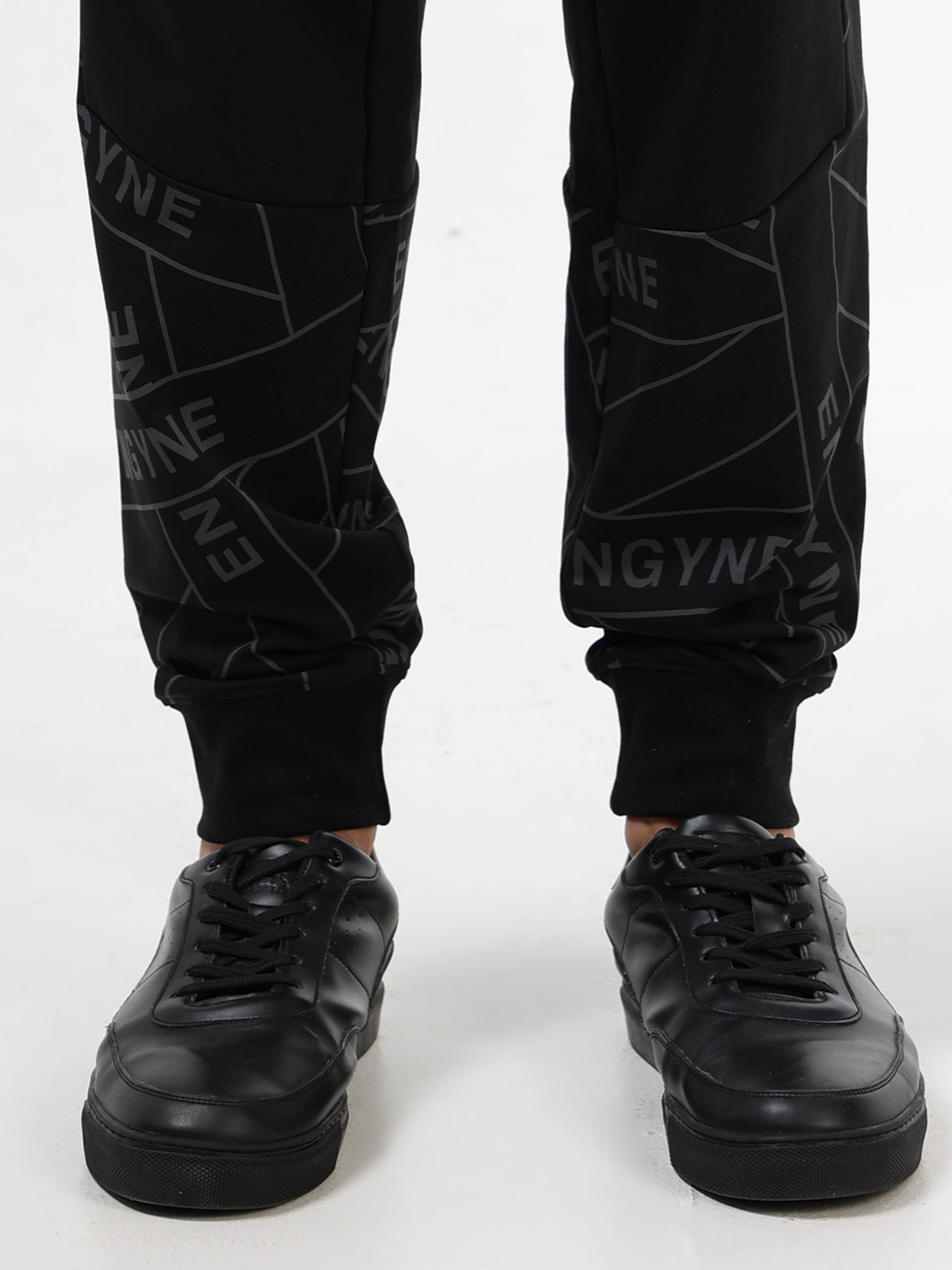 Men’s black joggers