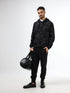 Men’s black joggers