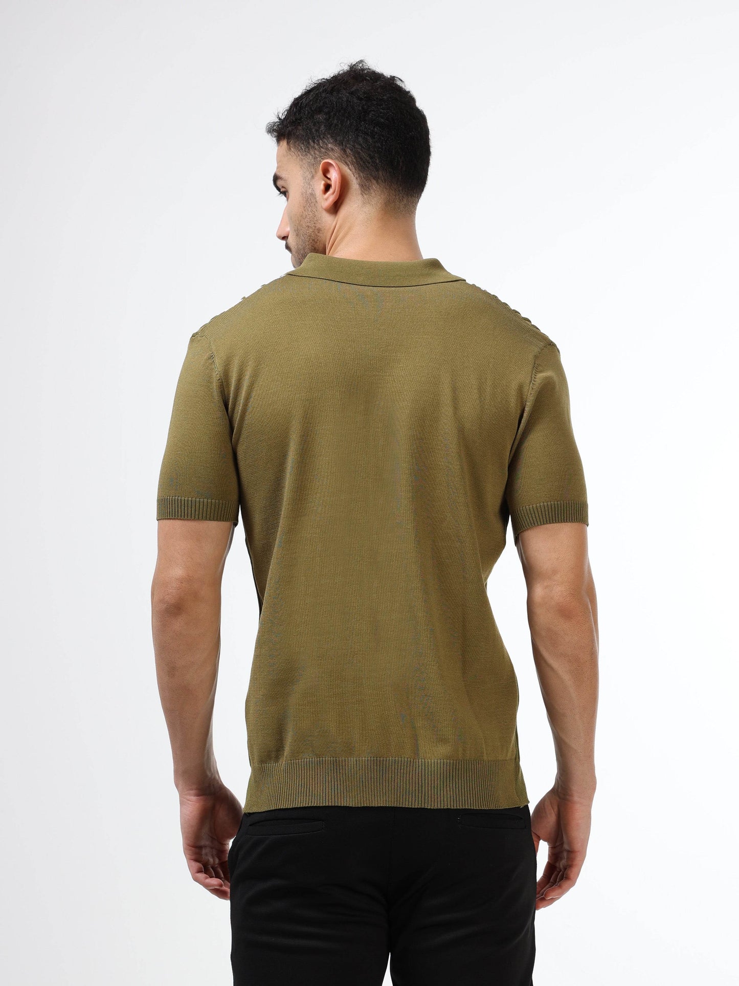 Men’s olive polo tshirt