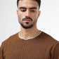 Men’s brown polo tshirt