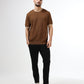Men’s brown polo tshirt
