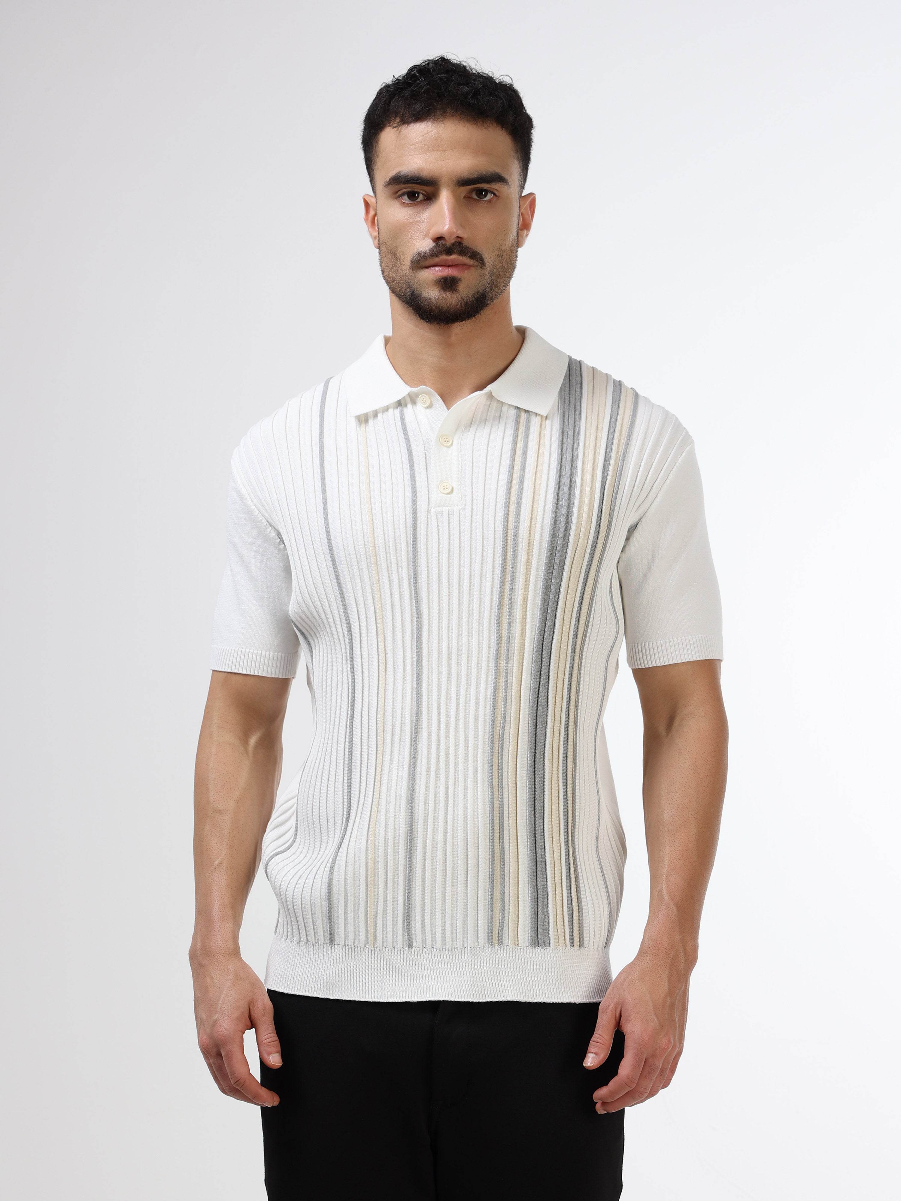 Men’s white polo tshirt